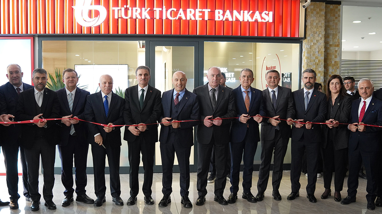 Türk Ticaret Bankası Erzurum Şubesi törenle hizmete açıldı