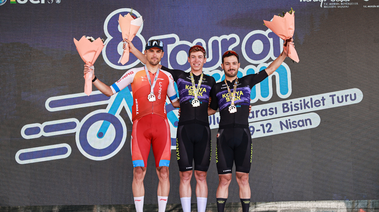 Uluslararası Bisiklet Turu'nun galibi milli sporcu Serdar Anıl Depe oldu