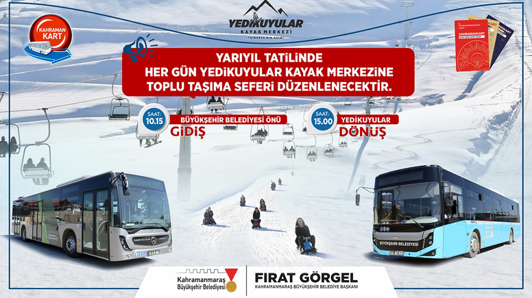 Yedikuyular’a otobüs seferleri başlıyor!