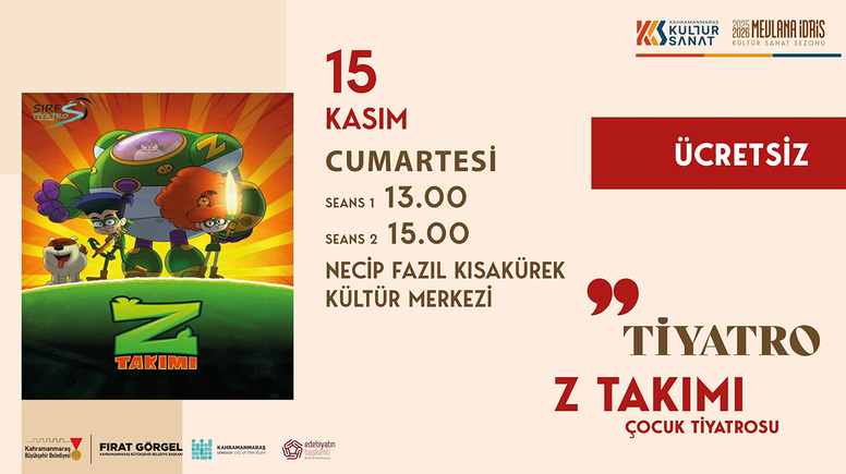 Z Takımı hafta sonu minik izleyicilerle buluşacak