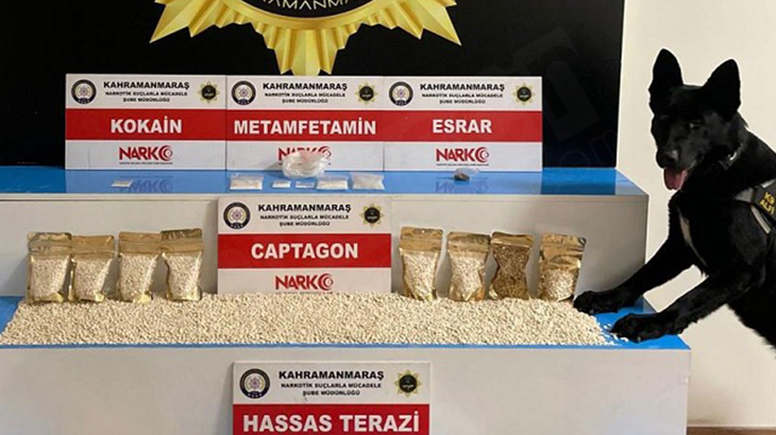 Kahramanmaraş’ta tarihi narkotik operasyon: 8 Gözaltı