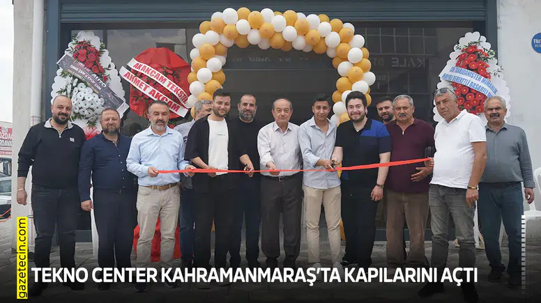 Yeni nesil teknoloji merkezi Tekno Center, Kahramanmaraş’ta kapılarını açtı