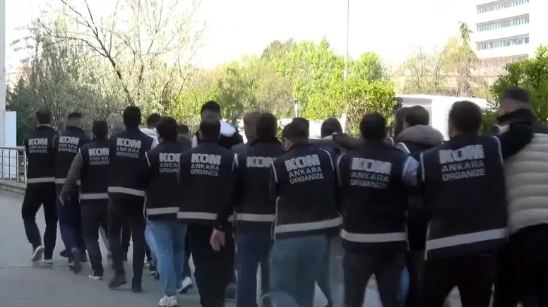 Ankara merkezli organize suç örgütlerine operasyon! 6 zanlı tutuklandı