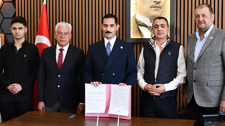 6 Şubat’ta yıkılan okulun yerine yeni bir okul için imzalar atıldı