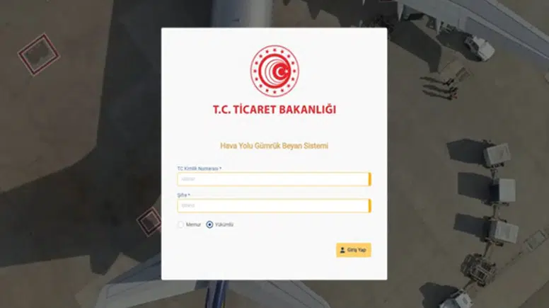 Havayolu gümrük beyan sistemi tüm havalimanlarında devrede
