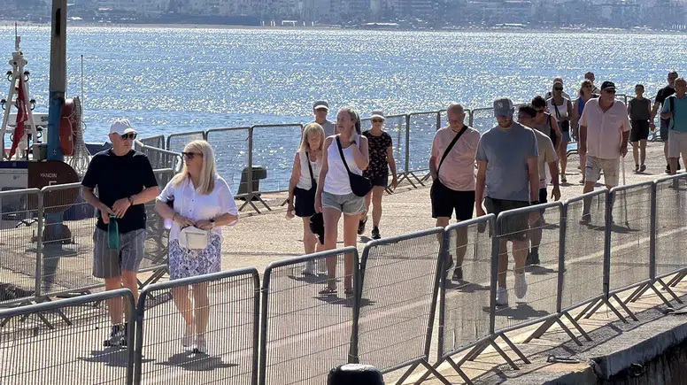 Antalya'da turizm hareketliliği arttı