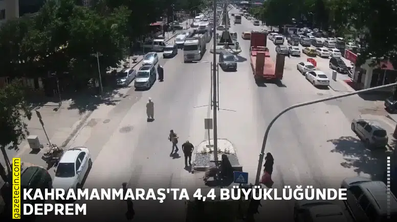 Kahramanmaraş'ta 4,4 büyüklüğünde deprem