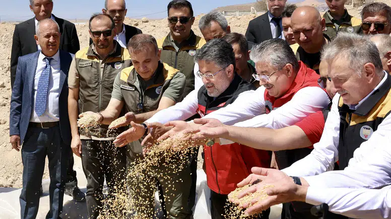 Bakan Yumaklı, TMO’nun 10 milyon ton alım yaptığını açıkladı