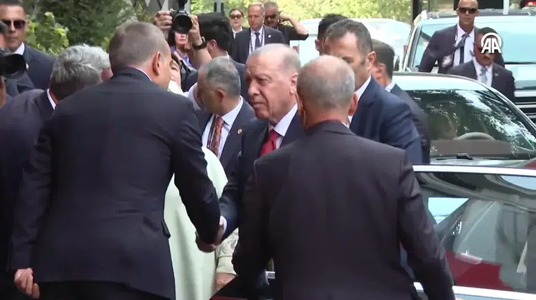 Cumhurbaşkanı Erdoğan, Kırgızistan'da