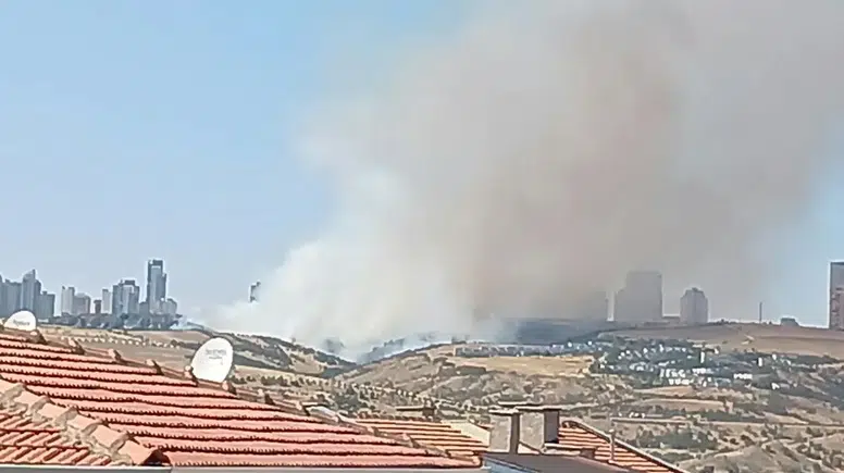 Kahramanmaraş'ta ziraat alanında çıkan yangın kontrol altına alındı