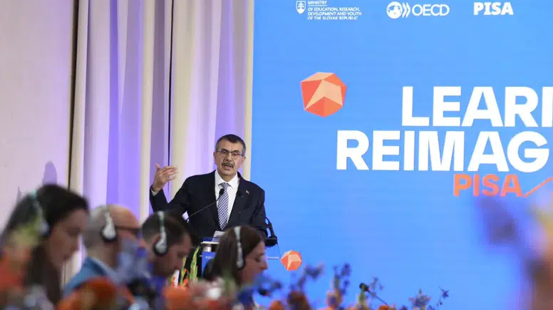 Bakan Tekin, PISA 2025 Bölgesel Toplantısı'nda Türkiye'nin başarısını anlattı