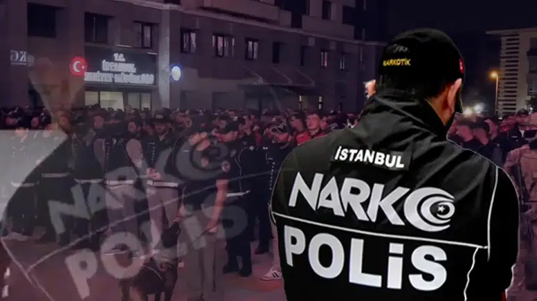 İstanbul merkezli 13 ilde dev narkotik operasyonu!