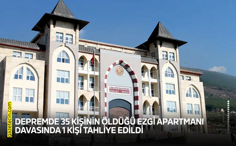35 kişinin öldüğü Ezgi Apartmanı davasında 1 kişi tahliye edildi