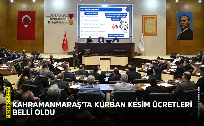 Kahramanmaraş’ta kurban kesim ücretleri belli oldu