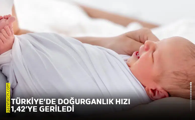 Türkiye’de doğurganlık hızı 1,42’ye geriledi