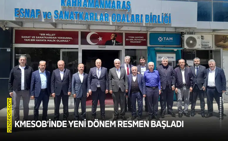 KMESOB’inde yeni dönem resmen başladı