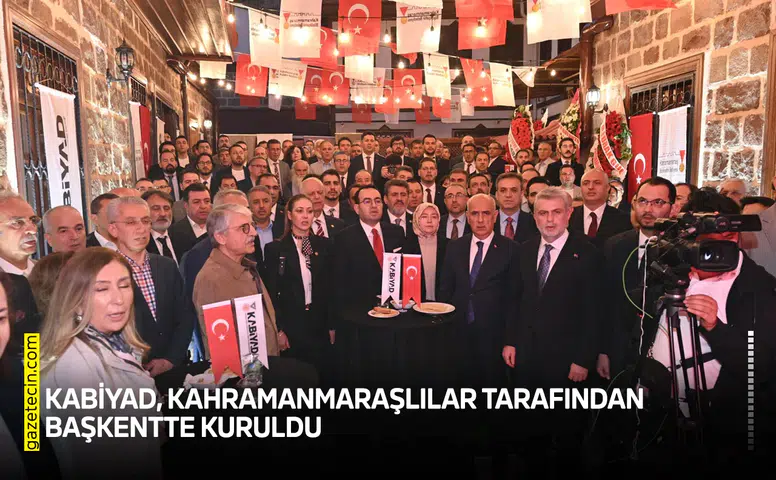KABİYAD, Kahramanmaraşlılar tarafından başkentte kuruldu