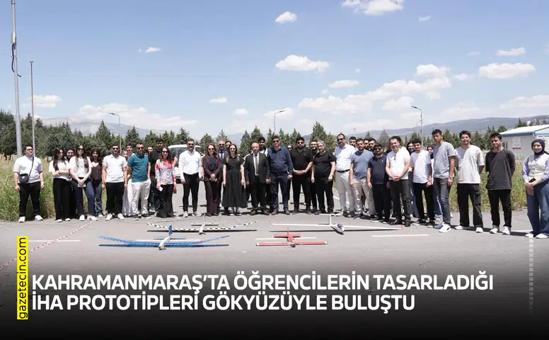 Öğrencilerin tasarladığı İHA Prototipleri gökyüzüyle buluştu