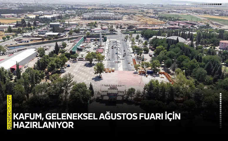 KAFUM, Geleneksel Ağustos Fuarı için hazırlanıyor
