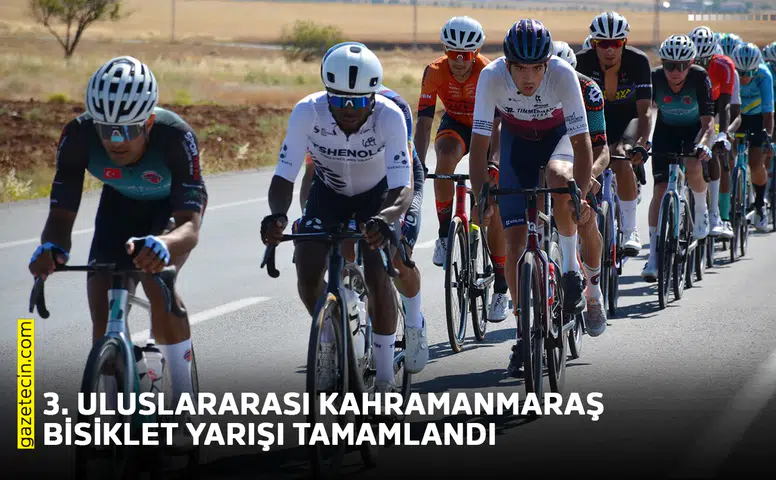3. Uluslararası Kahramanmaraş Bisiklet Yarışı tamamlandı
