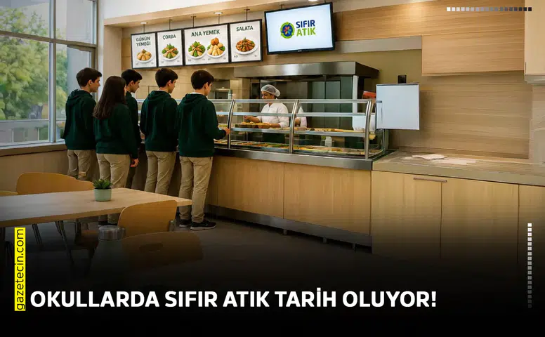 Okullarda sıfır atık tarih oluyor!