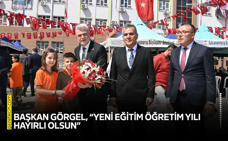 Başkan Görgel, “Yeni eğitim öğretim yılı hayırlı olsun”