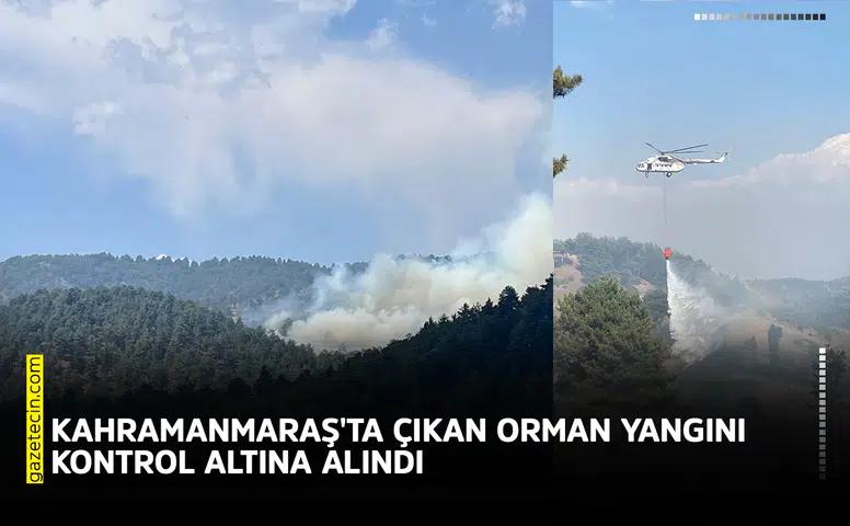 Kahramanmaraş'ta çıkan orman yangını kontrol altına alındı