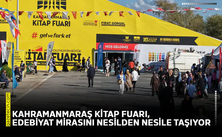 Kahramanmaraş Kitap Fuarı, edebiyat mirasını nesilden nesile taşıyor