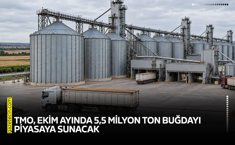 TMO, Ekim ayında 5,5 milyon ton buğdayı piyasaya sunacak