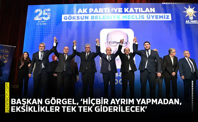 Başkan Görgel, ‘Hiçbir ayrım yapmadan, eksiklikler tek tek giderilecek’