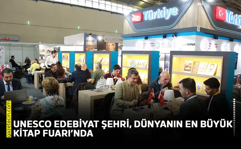 UNESCO Edebiyat Şehri, dünyanın en büyük Kitap Fuarı’nda