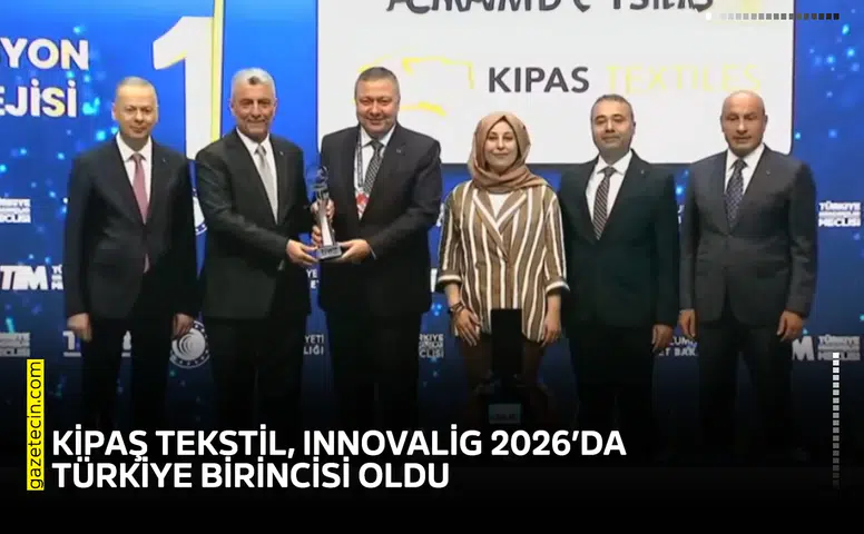 KİPAŞ Tekstil, InnovaLig 2026’da Türkiye birincisi oldu
