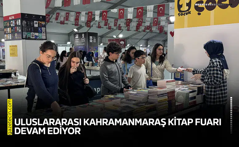 Uluslararası Kahramanmaraş Kitap Fuarı devam ediyor