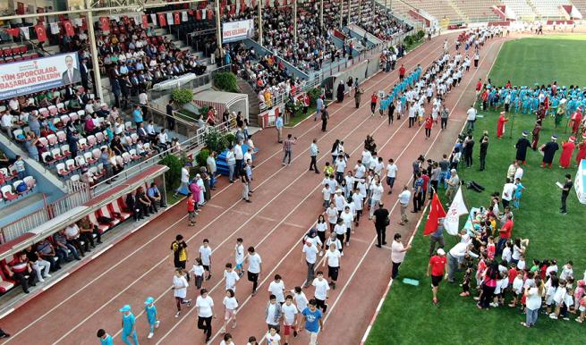 Yaz spor okulu Kahramanmaraş’ta başladı! 2