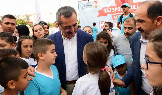 Yaz spor okulu Kahramanmaraş’ta başladı! 7