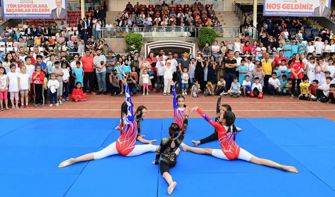 Yaz spor okulu Kahramanmaraş’ta başladı! 12