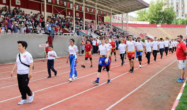 Yaz spor okulu Kahramanmaraş’ta başladı! 15