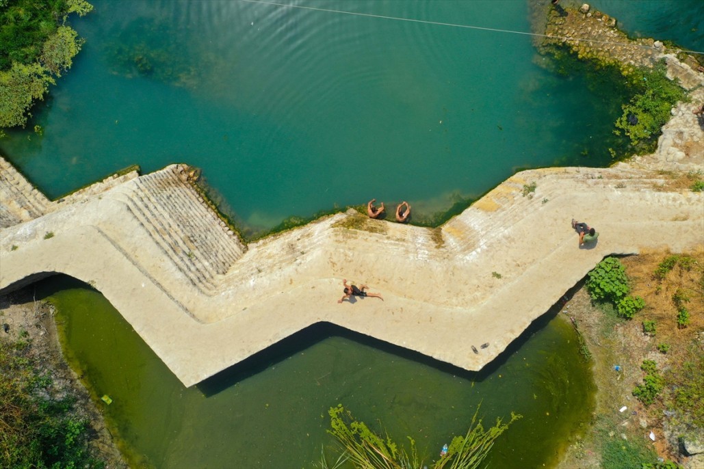 Tarihi değirmenin set olduğu Zikir Gölü, ziyaretçilerini cezbediyor 1