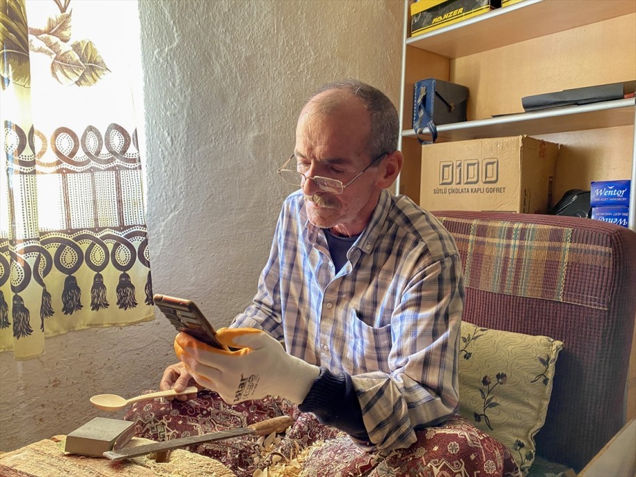 Tahta kaşık zanaatı 2