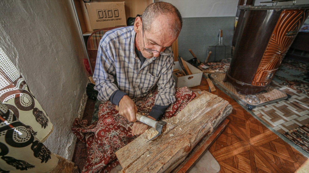 Tahta kaşık zanaatı 3