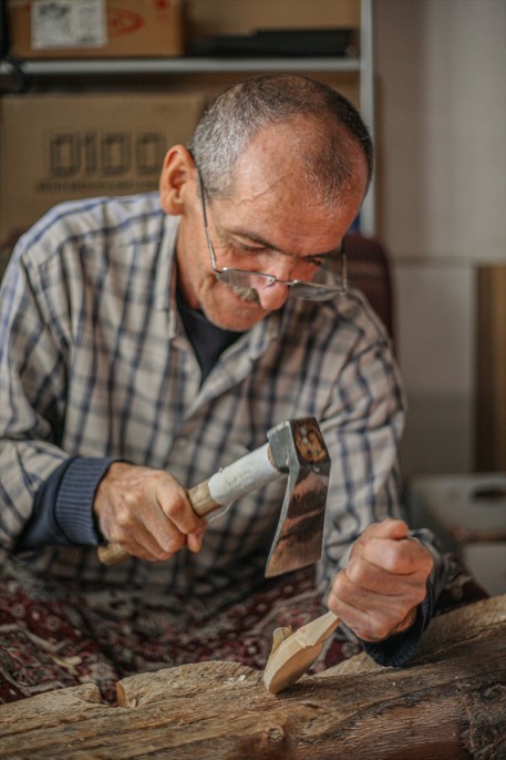 Tahta kaşık zanaatı 6