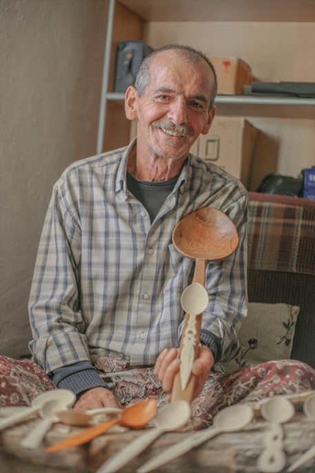 Tahta kaşık zanaatı 12