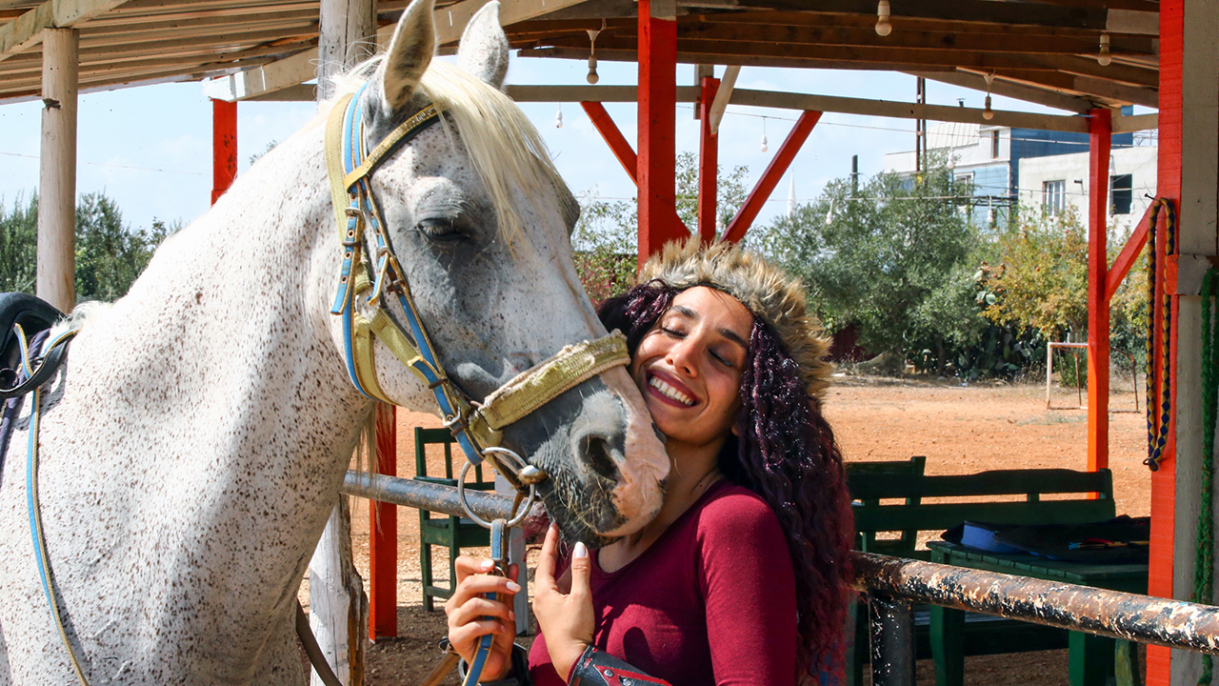 Atlı okçuluk tutkunu Gamze İdigük, ilk hedefine ulaşmak için çalışıyor 1