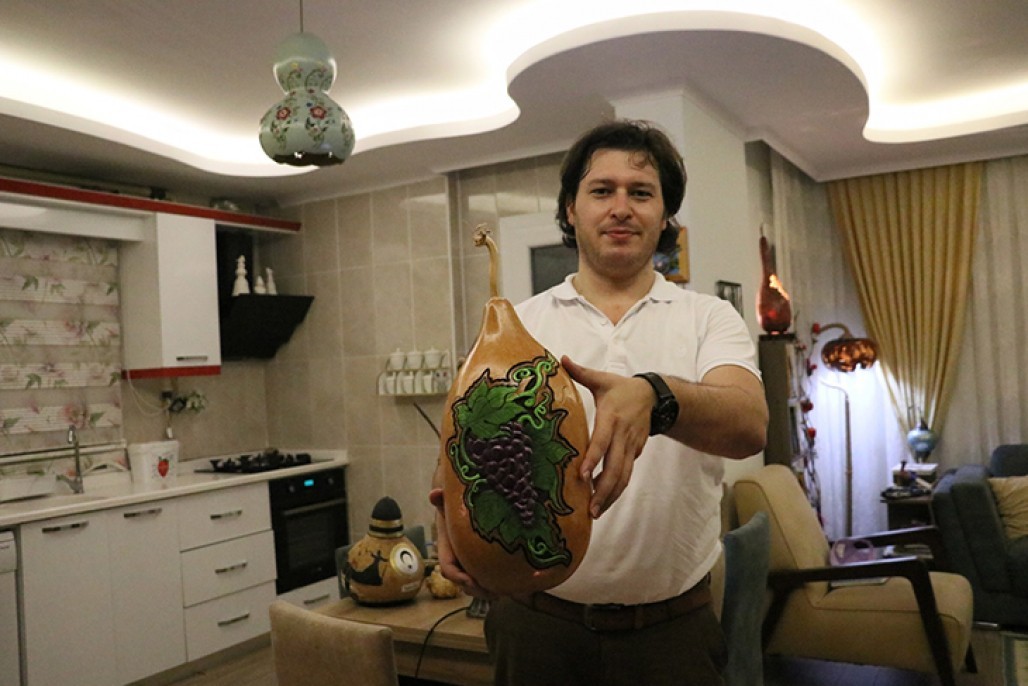 Su kabağından süs eşyaları 2