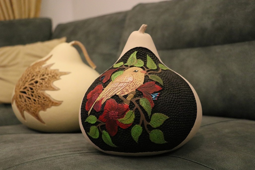 Su kabağından süs eşyaları 3