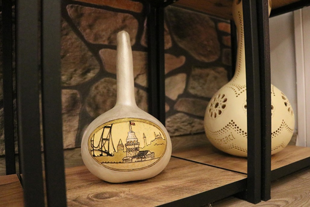 Su kabağından süs eşyaları 5