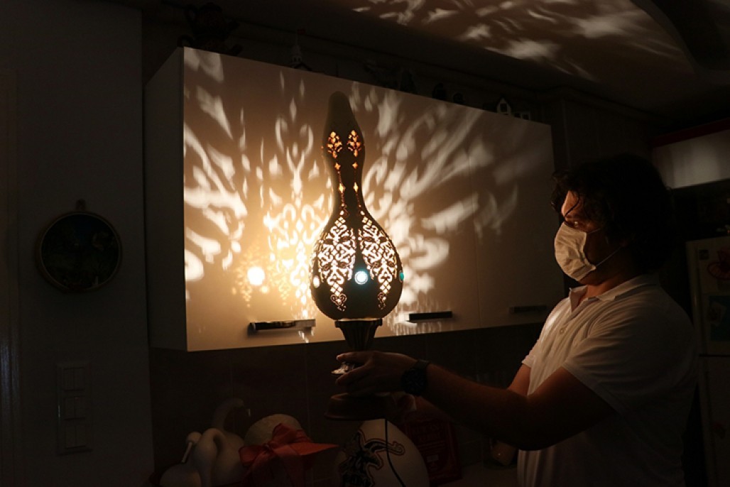 Su kabağından süs eşyaları 7