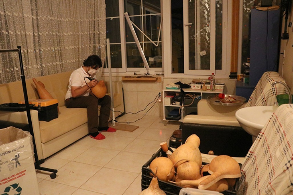 Su kabağından süs eşyaları 10