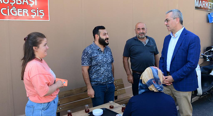 Geçici iş yerleri esnafa umut oldu